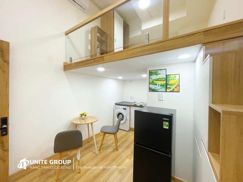 Cho thuê duplex (có gác) máy giặt riêng, cửa sổ trời đường đinh bộ lĩnh gần đại học ngoại thương - 2