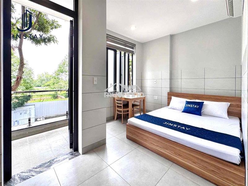 Cho thuê căn hộ tại làng đại học, đông hoà dĩ an giá 5tr6 đủ nội thất