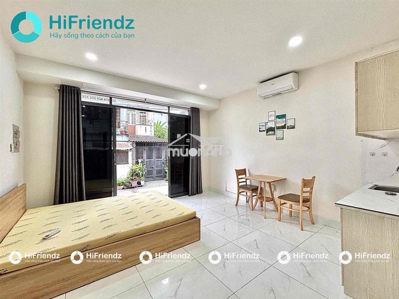 Studio tầng trệt - cửa kính siêu to - đón nắng cả ngày