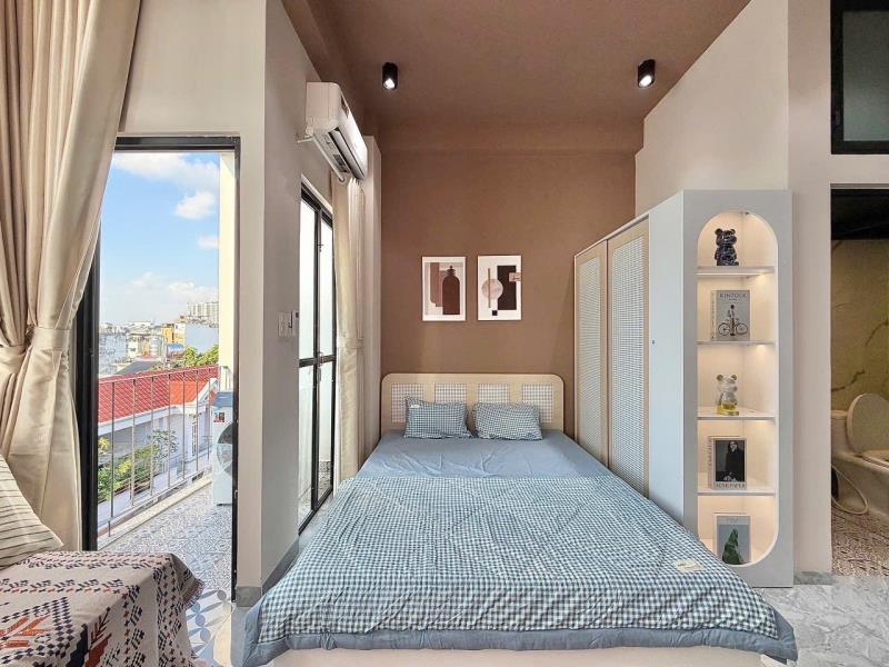 Studio ban công | full nội thất cao cấp | phòng siêu xinh | - 4