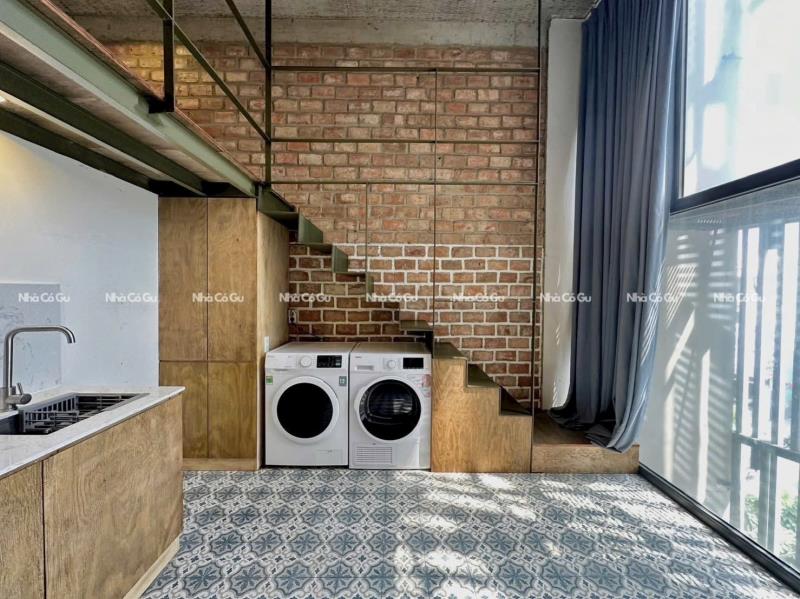 Duplex vibe retro siêu có gu | máy giặt - sấy riêng | ngay nhà ga t3 - 2