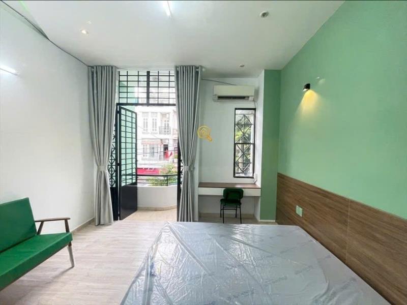 Căn hộ 1pn full nội thất - ban công lớn - ngay học viện cán bộ - cách dh uth, hutech chỉ 5-10p di chuyển - 2