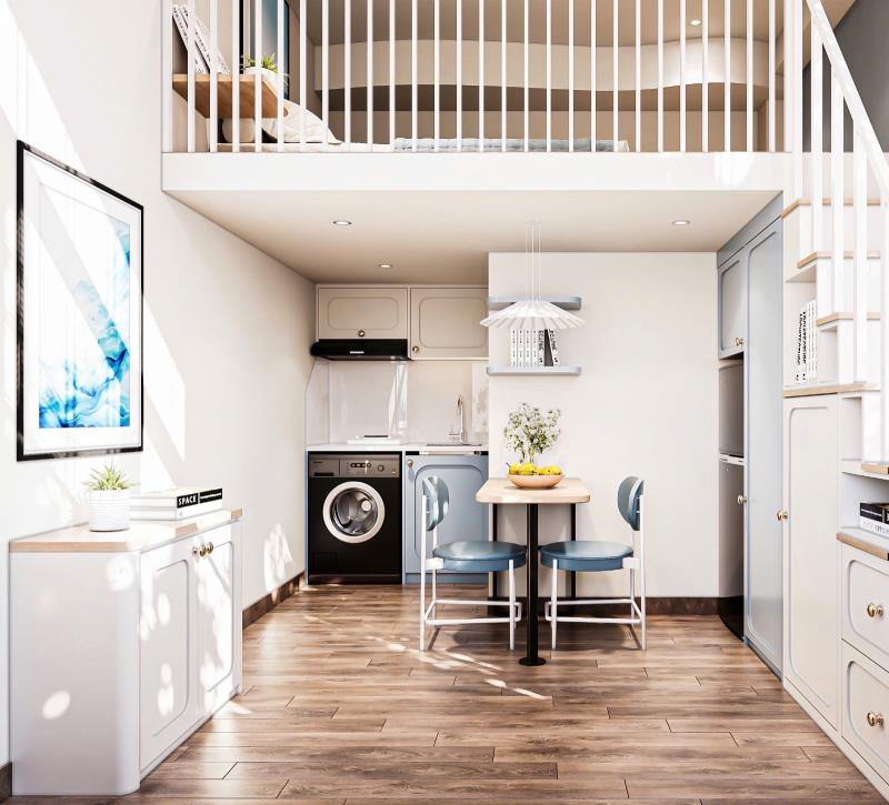 Cho thuê căn hộ duplex full nội thất gần đh tdt, đh ufm, đh rmit, vivo city quận 7 - 4