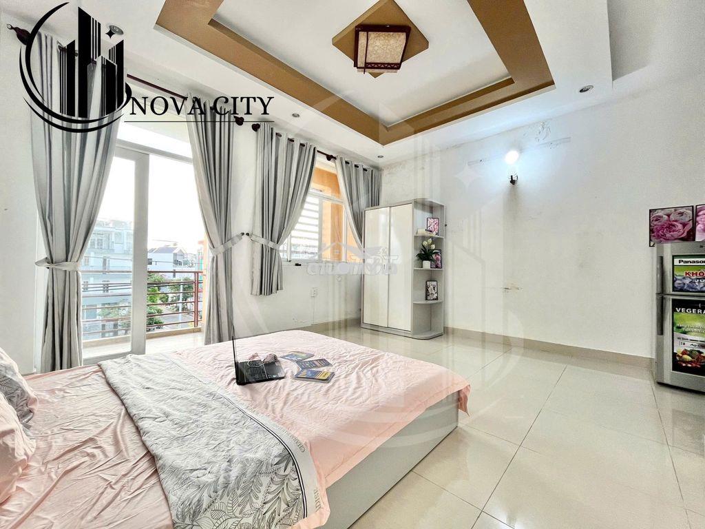 Cho thuê căn hộ ban công full nội thất - đường phạm hùng  - 2