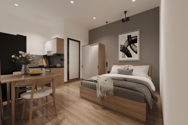 Cho thuê căn hộ studio bạch đằng, bình thạnh – nhà mới, máy giặt riêng - 2