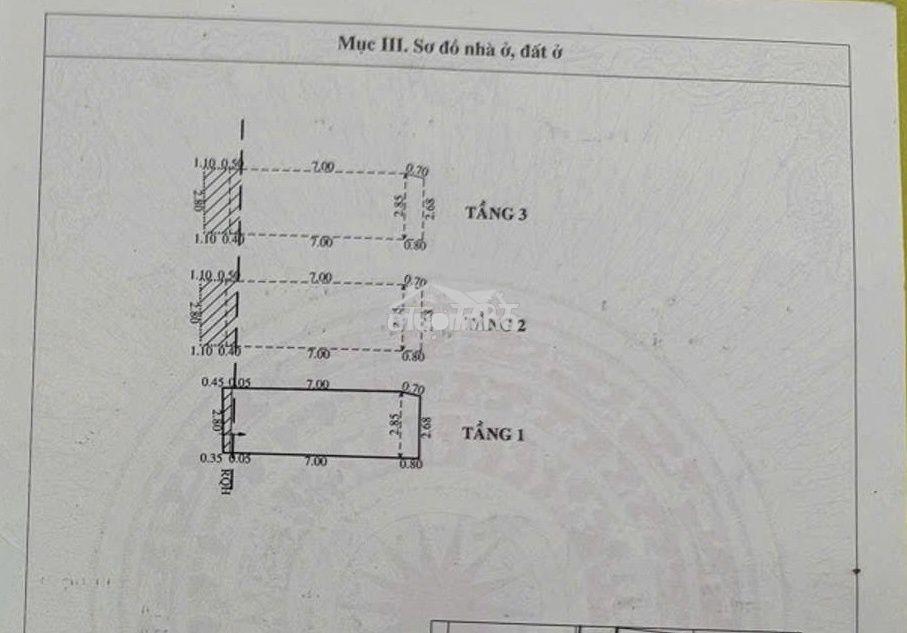 Nhà 24m - 3 tầng, cách võ văn kiệt vài bước chân, 5.7 tỷ - 2