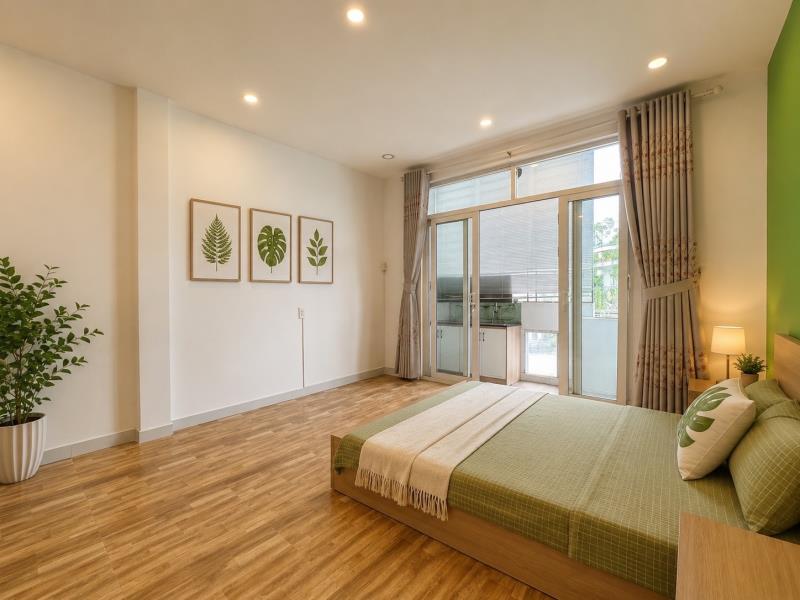 Căn hộ 1pn bancol cực xinh ngay chợ bàu cát - đồng đen - 4