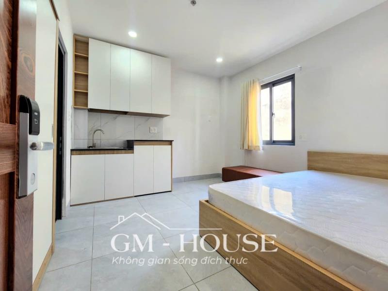 Cho thuê studio đón gió 30m2 ngay ngã tư hàng xanh - gần đại học hutech, hồng bàng, ngoại thương, uef - 2