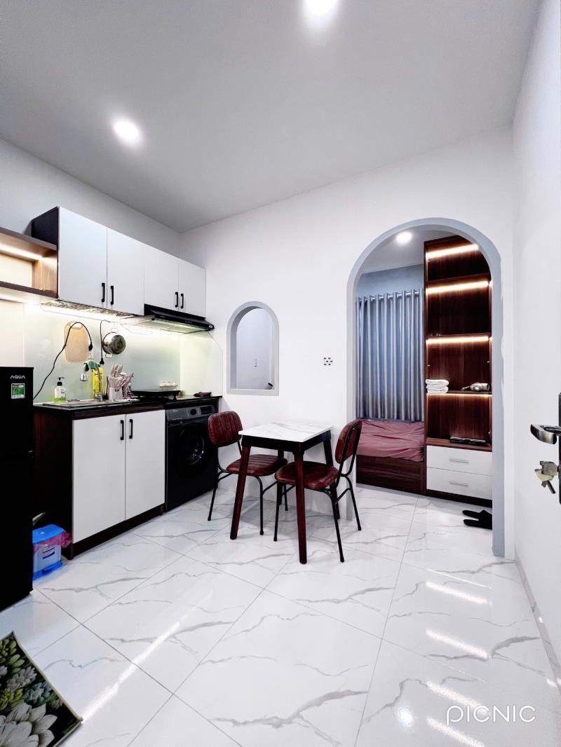Căn 1pn mới đẹp – máy giặt riêng | full nội thất | gần hutech, vlu, hiu- nơ trang long, bình thạnh