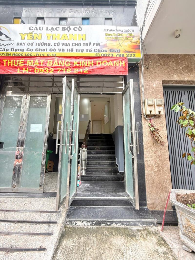 Cho thuê mặt bằng kinh doanh 30m2 ngay nguyễn ngọc lộc giao 3/2 - 3