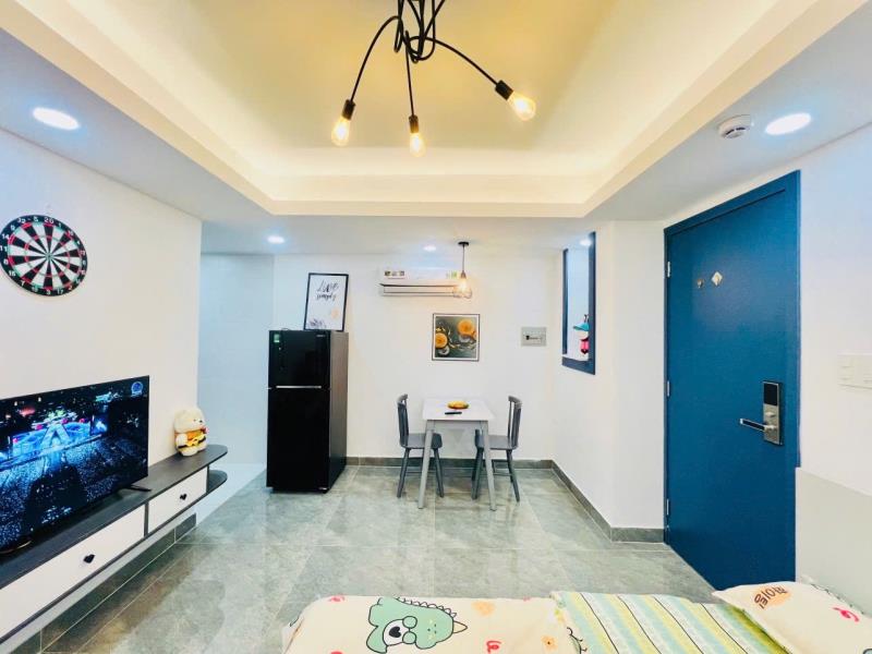 Gần hutech, uef, uth, hồng bàng, ftu cho thuê căn hộ 45m² – nhà mới, full nội thất tại điện biên phủ, bình thạnh - 3