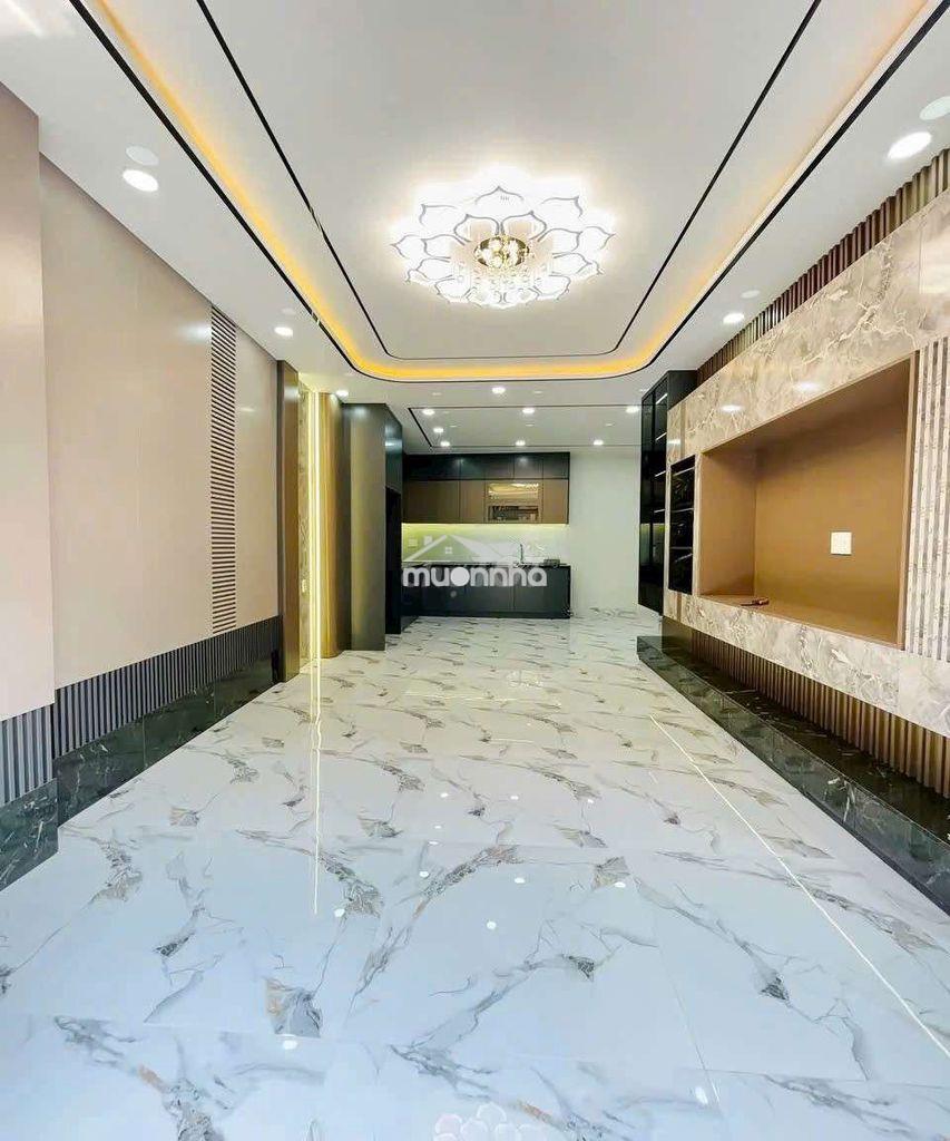 Nhà mới trệt lầu dt 5x9m  full nội thất khu lý phục man  - 2