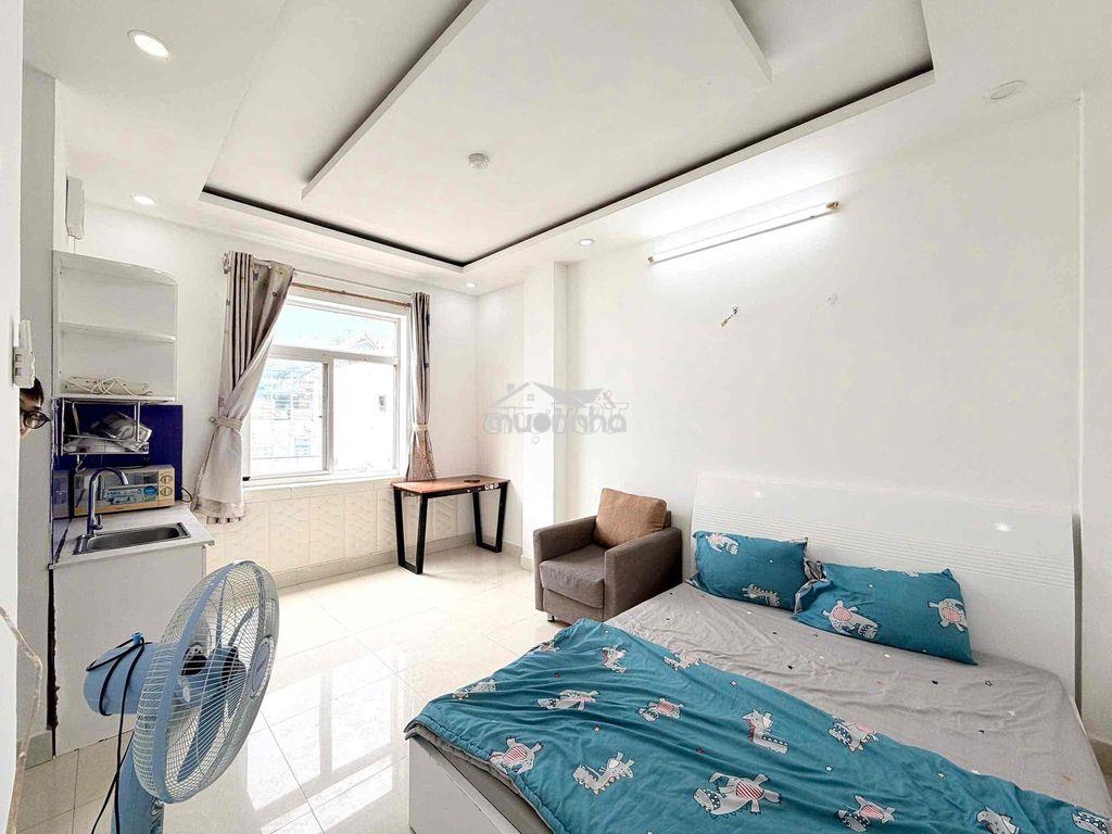 Cho thuê căn hộ - thang máy - bảo vệ - gần nguyễn văn cừ giáp q1 - 2
