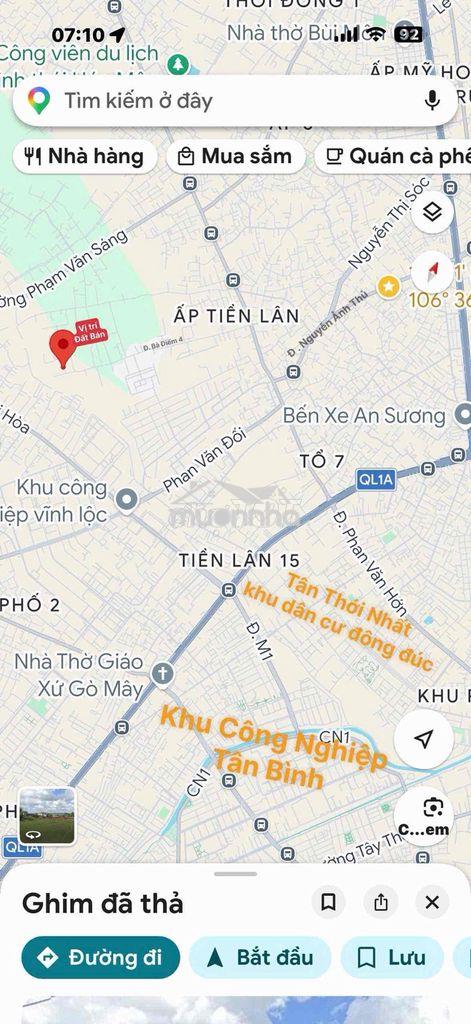 Đất khu dân cư . gần kcn vĩnh lộc . tân bình  chín chủ - 4