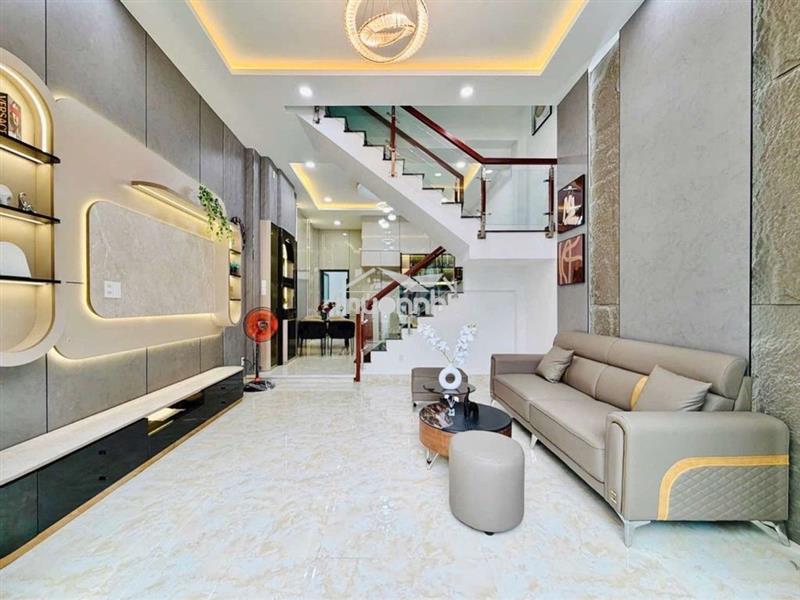 Nhà mới 4pn – hẻm thông – sát hẻm xe tải  ngay chợ thạch đà