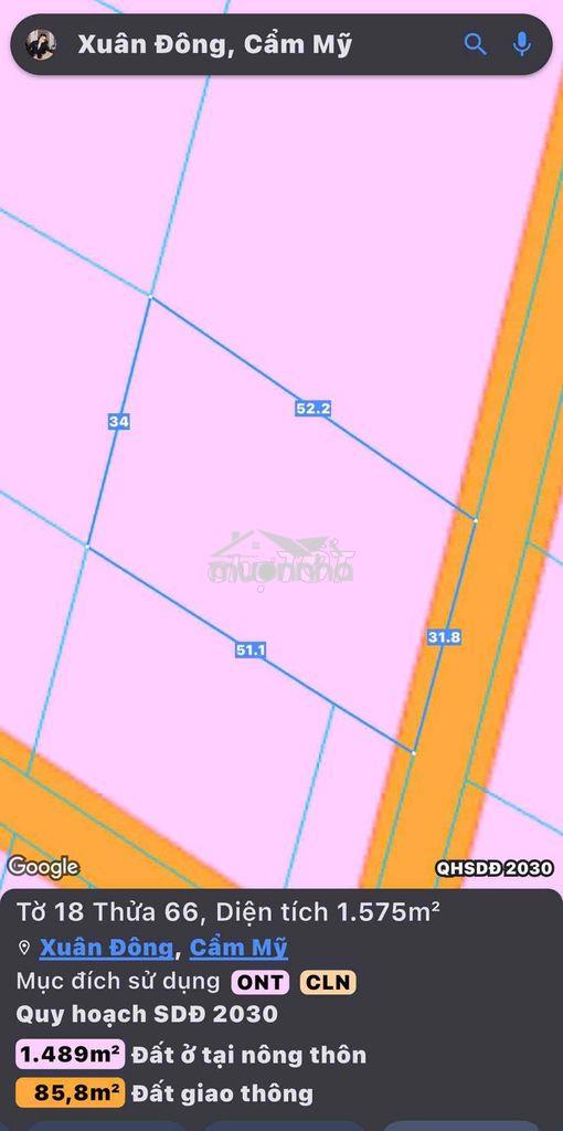 Chủ xả nhanh 1,5 sào phủ hồng-300 tc