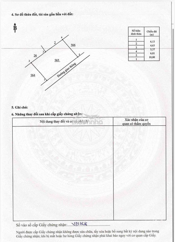 Bán lô đất phường hiệp hoà đối diện lẩu cá kèo thanh mai - 3