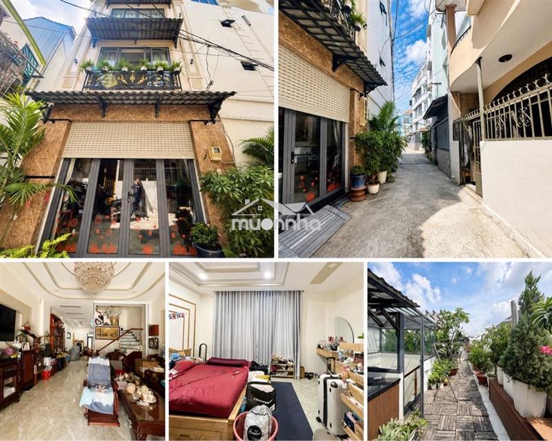 Bán nhà hxh ngay chợ cây quéo-5,25x16 vuông a4-70m2-4 tầng-10 tỷ tl