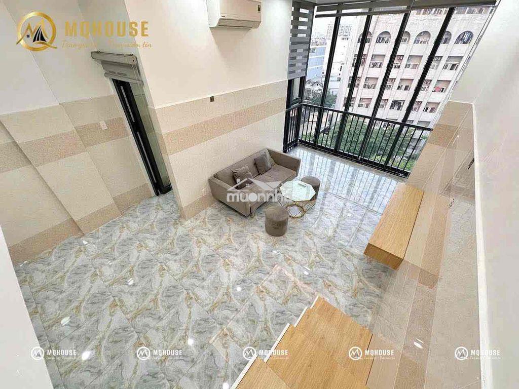 Duplex ban công view kính 40m2 | máy giặt riêng | gần đầm sen - Ảnh 4