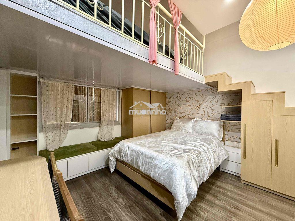Chung cư cũ nguyễn thái bình - 1 gác 1 giường thang máy full nội thất - 3