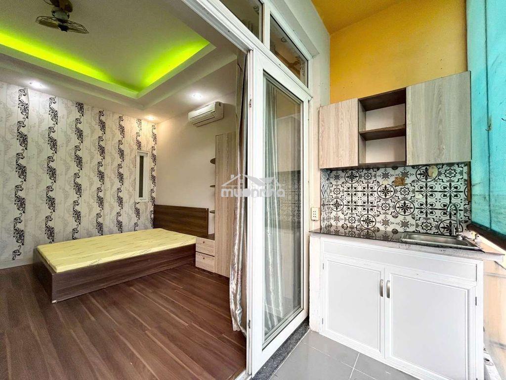 🏵️ Nhà tớ - cho thuê studio bancony tách bếp - rất to ở chu văn an - bt - 3