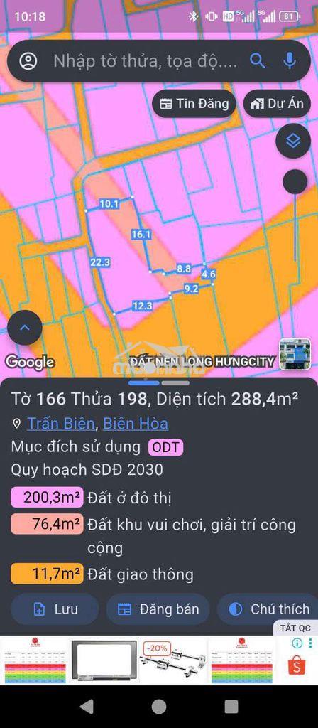 Đất ở đô thị phường trấn biên, tp đồng nai - 2