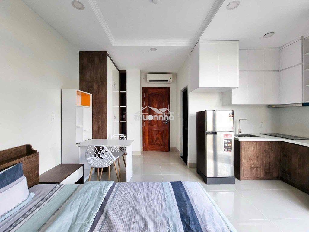 Căn hộ cho thuê ban công lớn full nội thất mới ngay lê văn sỹ, q3 xinh - 2