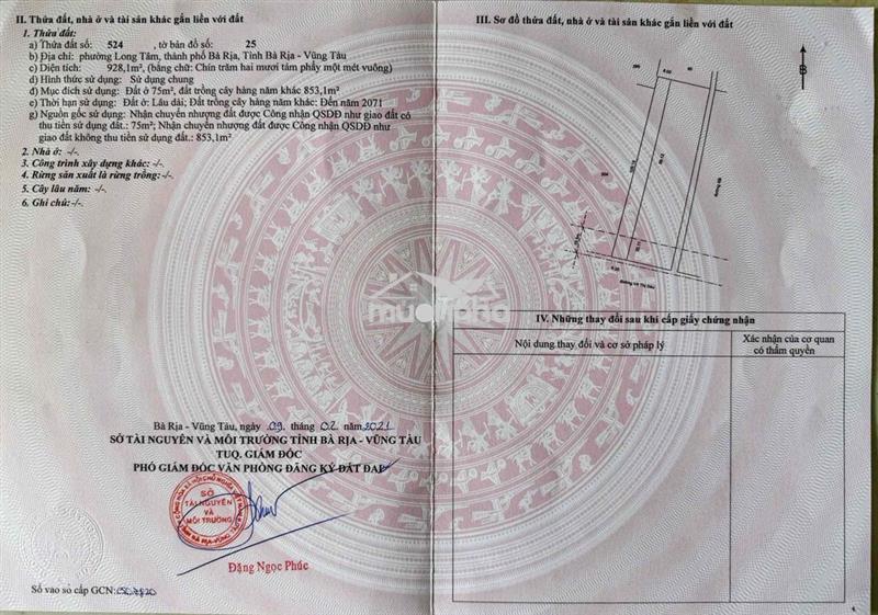 🔥 Bán đất đẹp long tâm – bà rịa | mặt tiền võ thị sáu -đón đầu hạ tầng