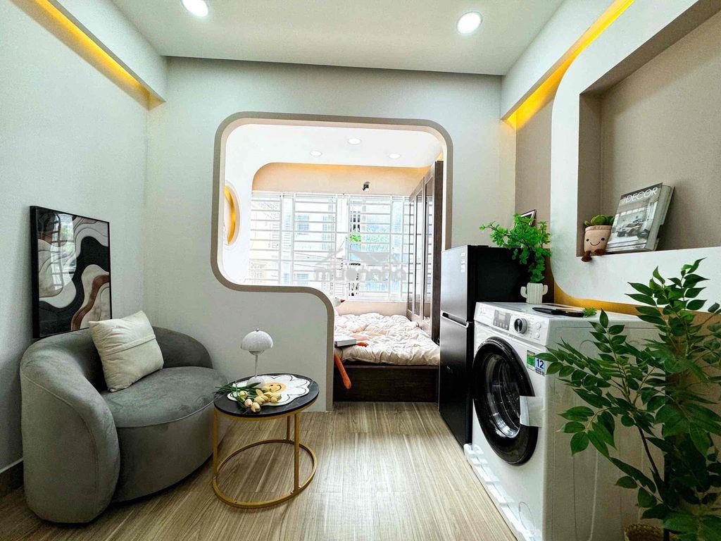 Cho thuê căn 1pn tách bếp máy giặt riêng full ở 3 tháng 2 quận 10 ueh - 3