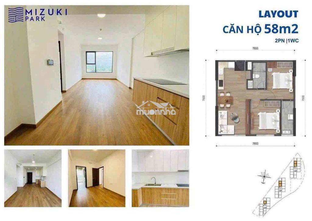 Bán gấp 58m2 mp567 nhà mới đẹp view thành phố sổ sẵn - 2