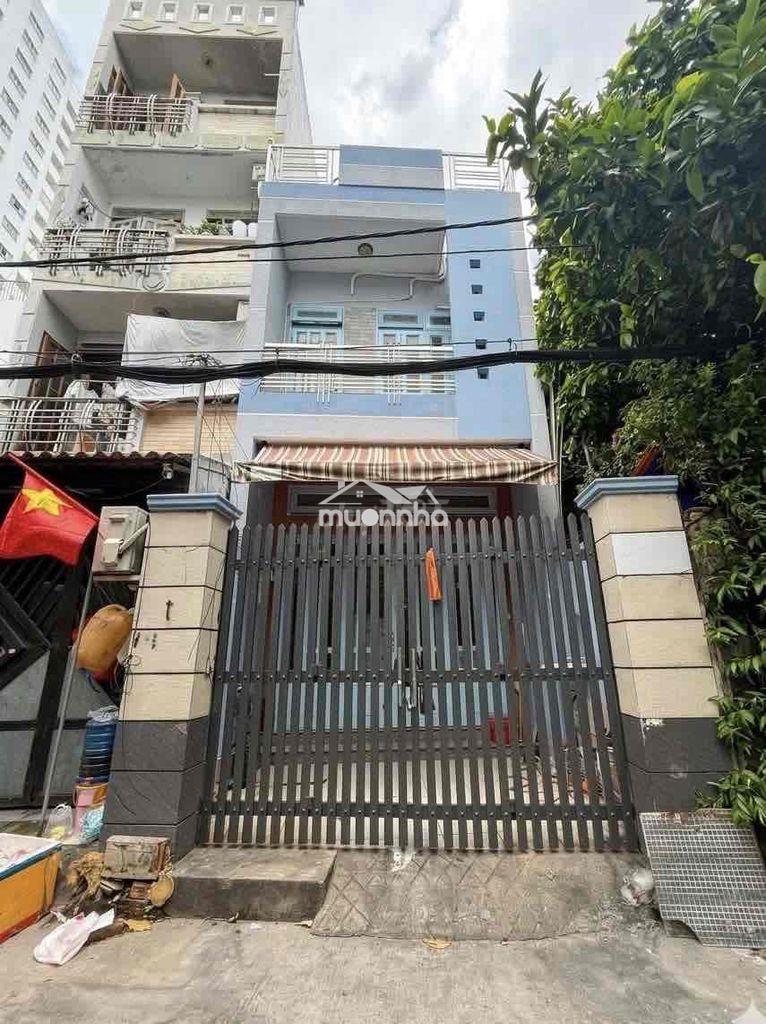 Hẻm 6m thông cách 2 căn ra mt tân hương gần nhà thờ_4x11m_2 tấm 2pn