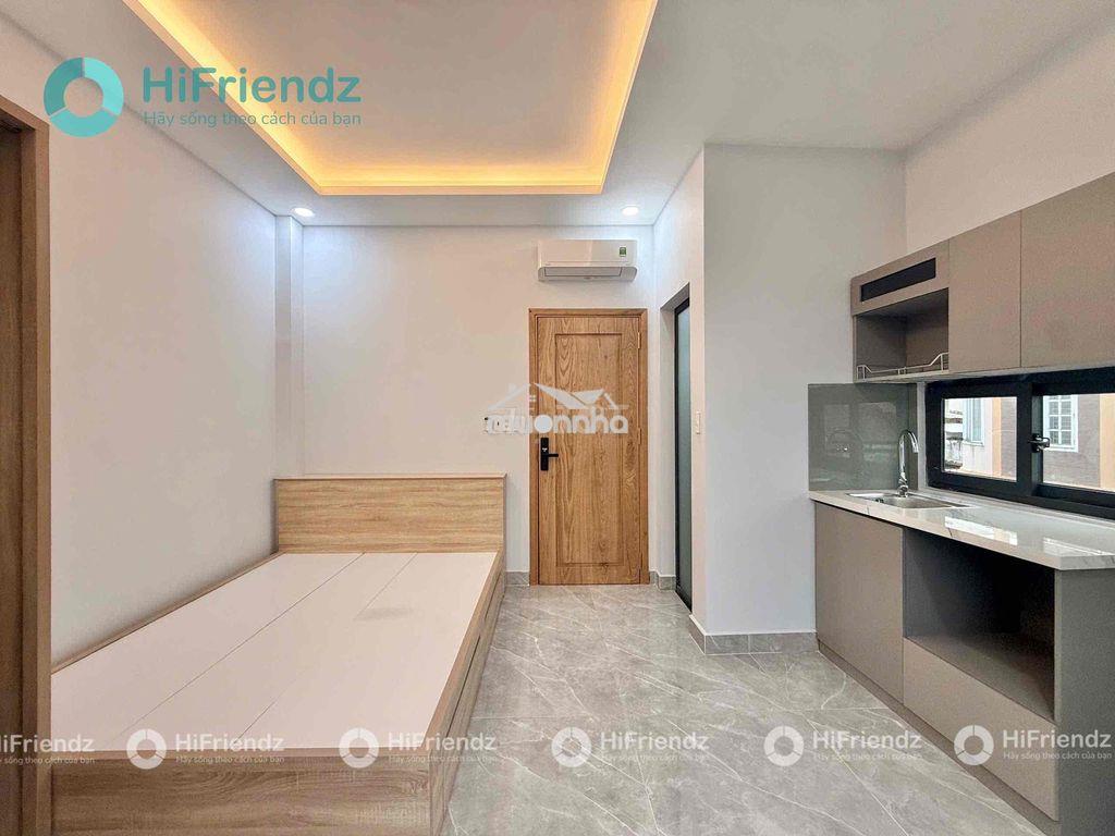 Cho thuê studio cửa sổ trời- full nt- toà thang máy khu phan xích long - 2
