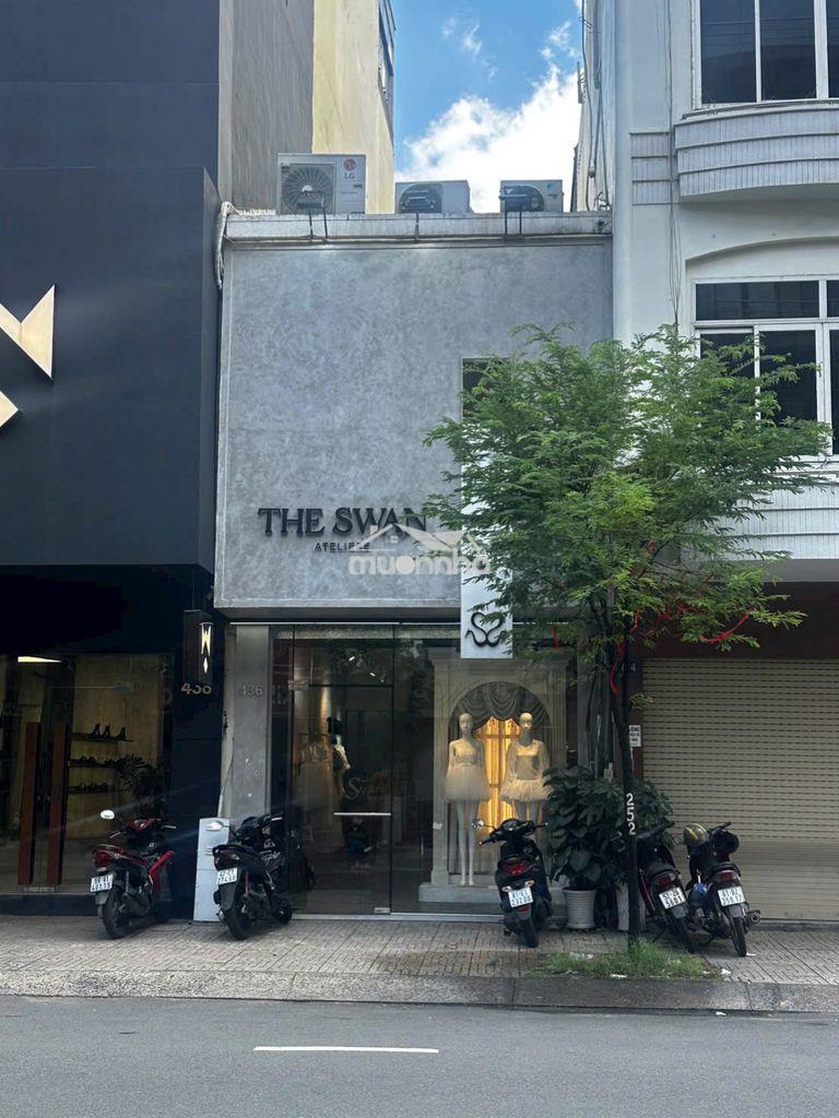 Cho thuê nhà mặt tiền 436 đường võ văn tần, ngay ngã 3 cao thắng