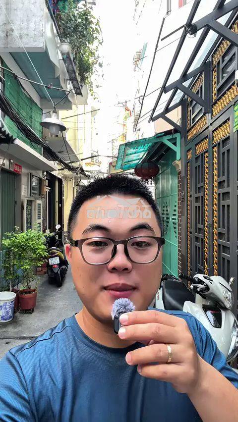 Bán nhà hẻm quận 4, 3.1x8m, 5 tỷ