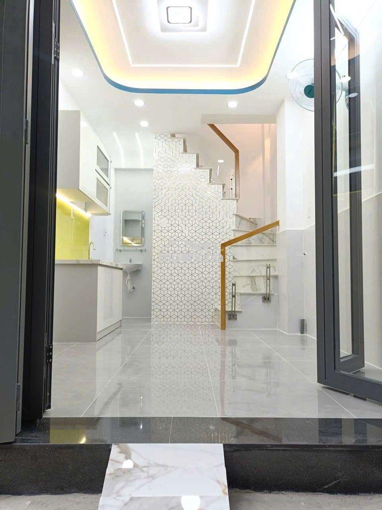 Nhà 3 tấm btct mới xây ngay lê thúc hoạch và kênh nước đen. - 2