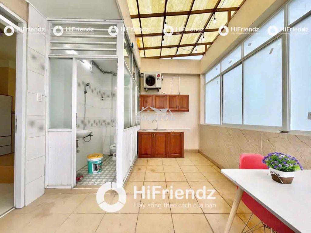 Phòng tách bếp + ban công + full nội thất mới sạch ở kinh dương vương - 4
