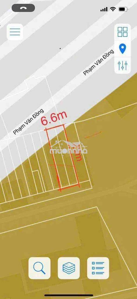 Bán nhà 6,6x18,6 mặt tiền phạm văn đồng p. hiệp bình chánh tp thủ đức - 2