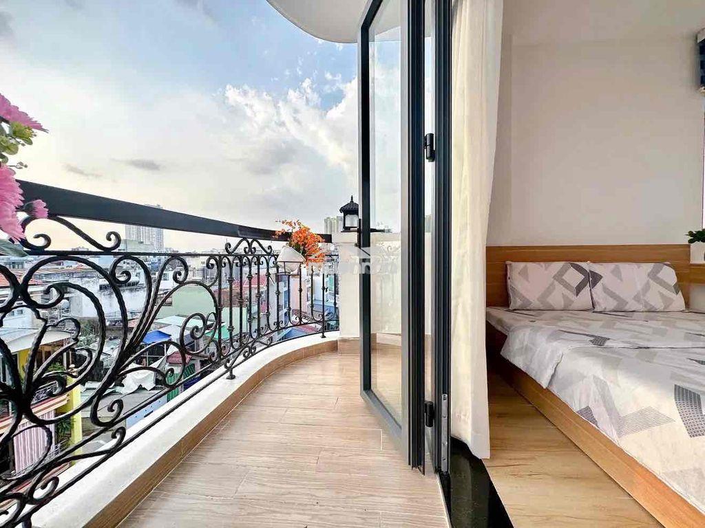 Cho thuê căn hộ studio ban công 35m2 chỉ 5tr2 gần lotte mart, rmit,tdt - 2