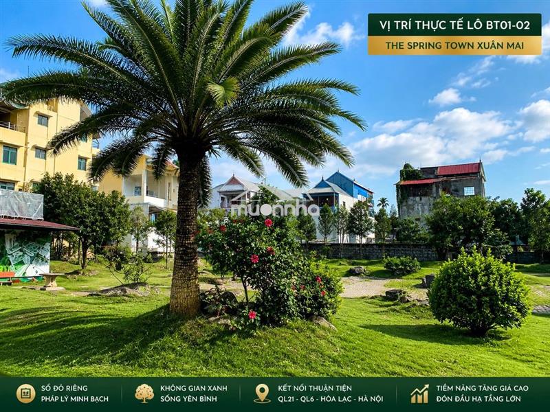 Chính chủ bán đất biệt thự bt 01-02 spring town xm - đón đầu hạ tầng