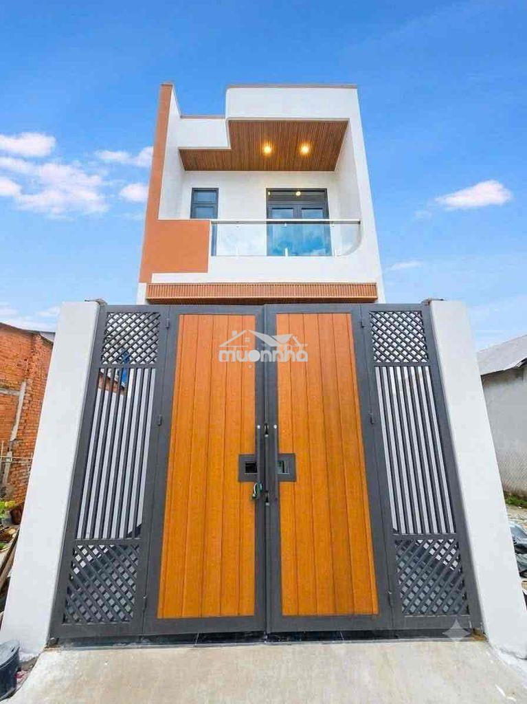 Nhà phú hoà mới 100% đối diện chợ bình điềm