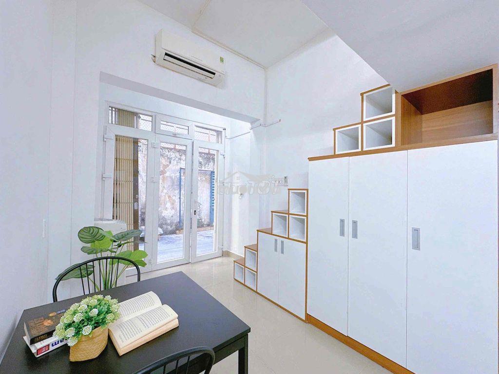 Cho thuê nhà ở dạng gác ngay trệt mặt tiền hẻm rộng ngay lê văn sỹ - 3