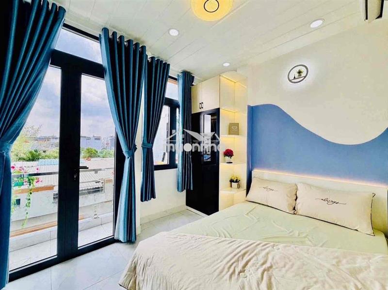 Ngay emart2, hẻm 4m, 3 tầng, full nội thất,  3pn, dtsd 100m2 - 4.86ty