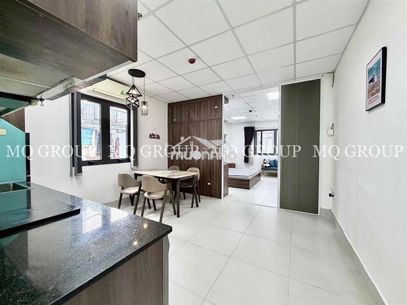 Căn hộ 1pn full nt thang máy giờ giấc tự do mới keng đ.phổ quang