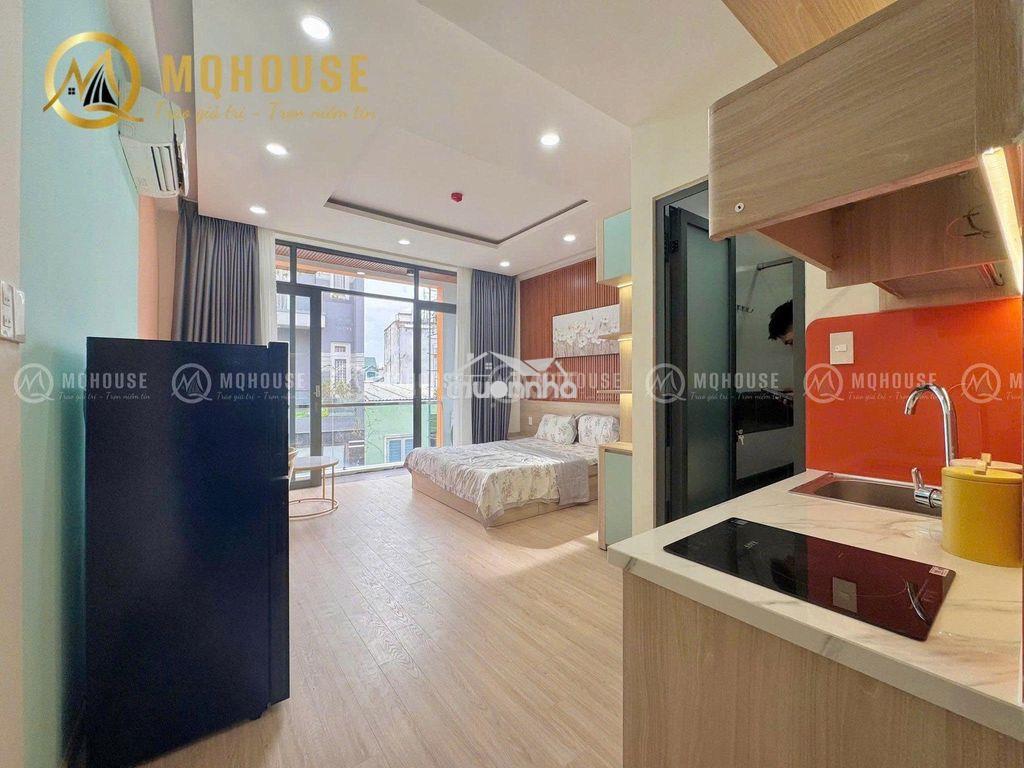 📍Cvpm quang trung_đh gtvt_căn hộ studio ban công_full nội thất mới 100 - 2