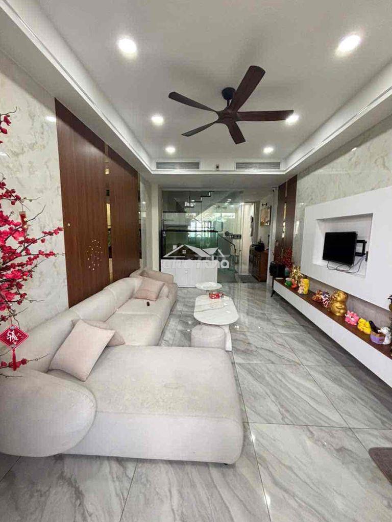 Nhà 4 lầu 4x20 mặt tiền đường mới đẹp full nội thất cao cấp - 2