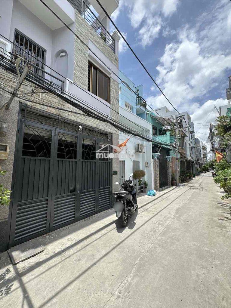 Nhà 4 tầng 2 mặt tiền hxh 4 x 16m - 5pn - kế phú mỹ hưng quận 7