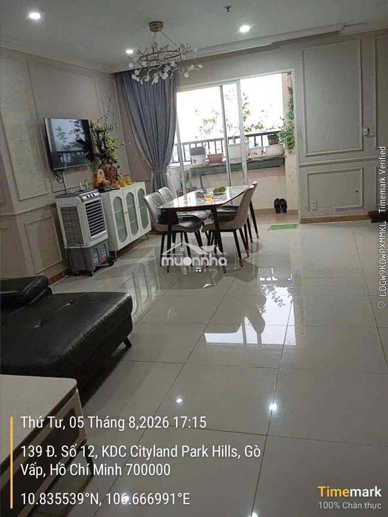 Bán căn hộ cityland 130m2 3pn 2wc siêu rộng sổ hồng 8,5 tỷ - 2
