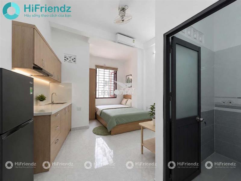 Studio cửa sổ trời thoáng mát full nội thất gần sgu, khtn, sư phạm
