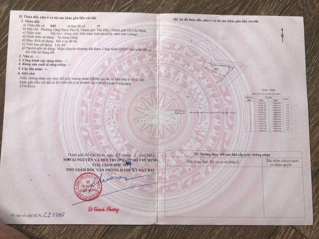 Bán nhà trọ 2 mặt tiền đường 10, tăng nhơn phú b - 4
