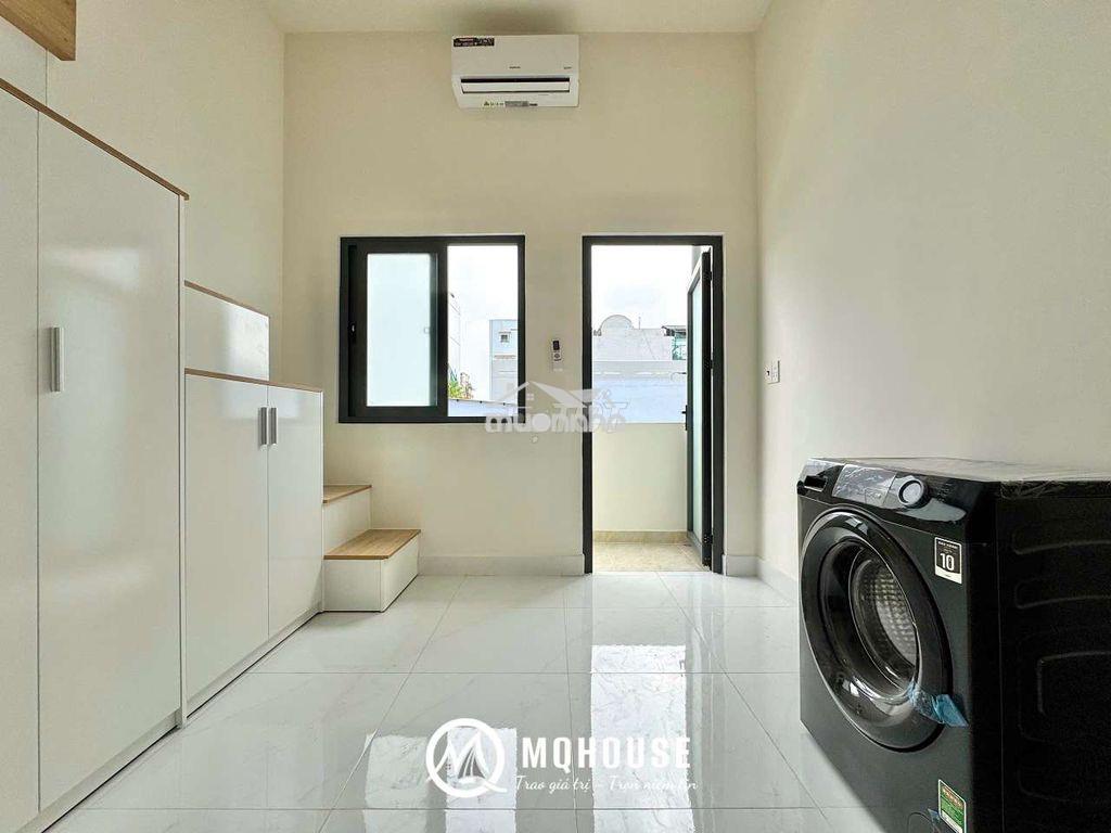 Phòng gác tone gỗ hiện đại rộng rãi gần etown cộng hòa - hvhk cs2 - 2